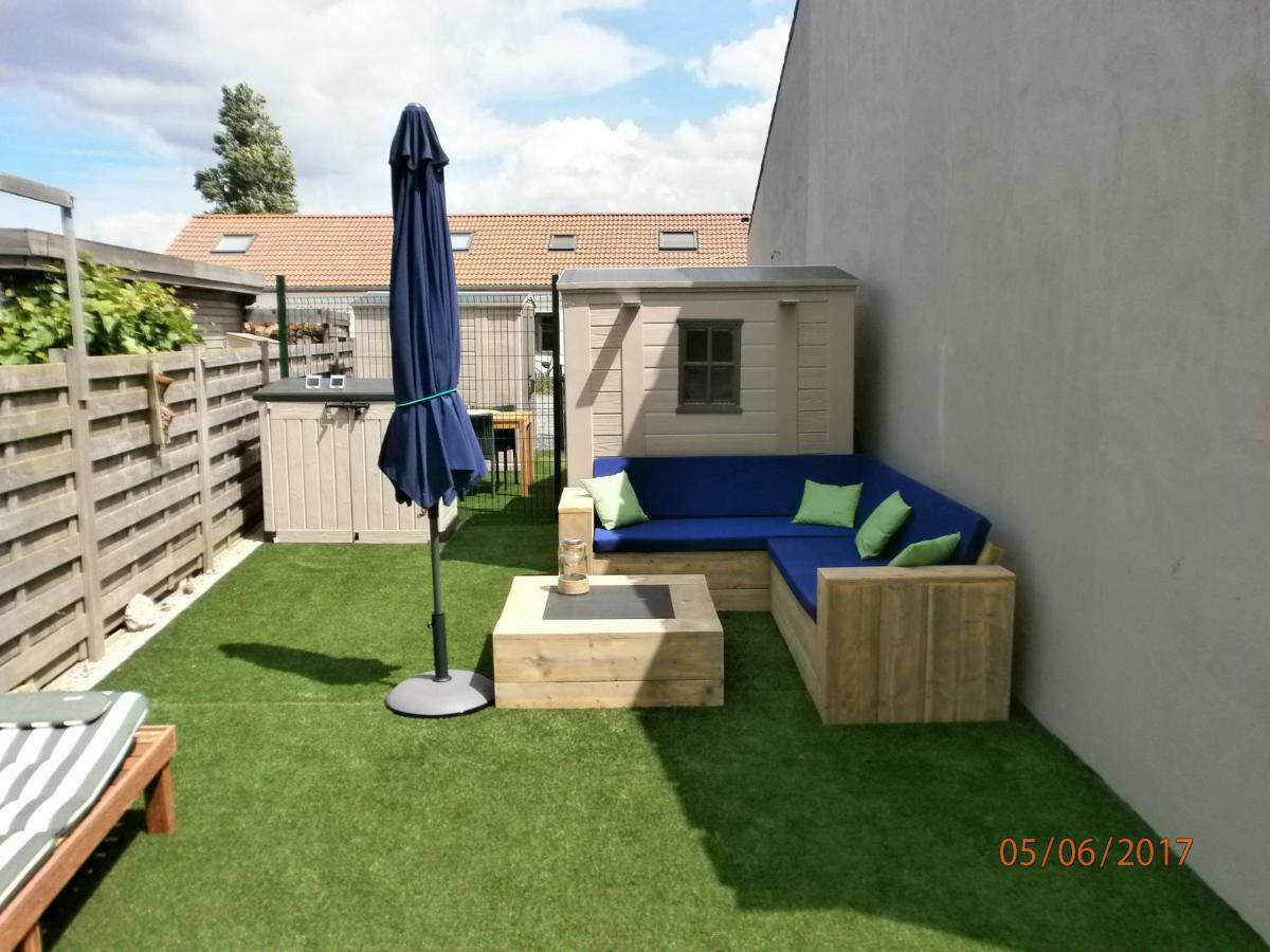 Vakantiehuisje Bredene Bagian luar foto